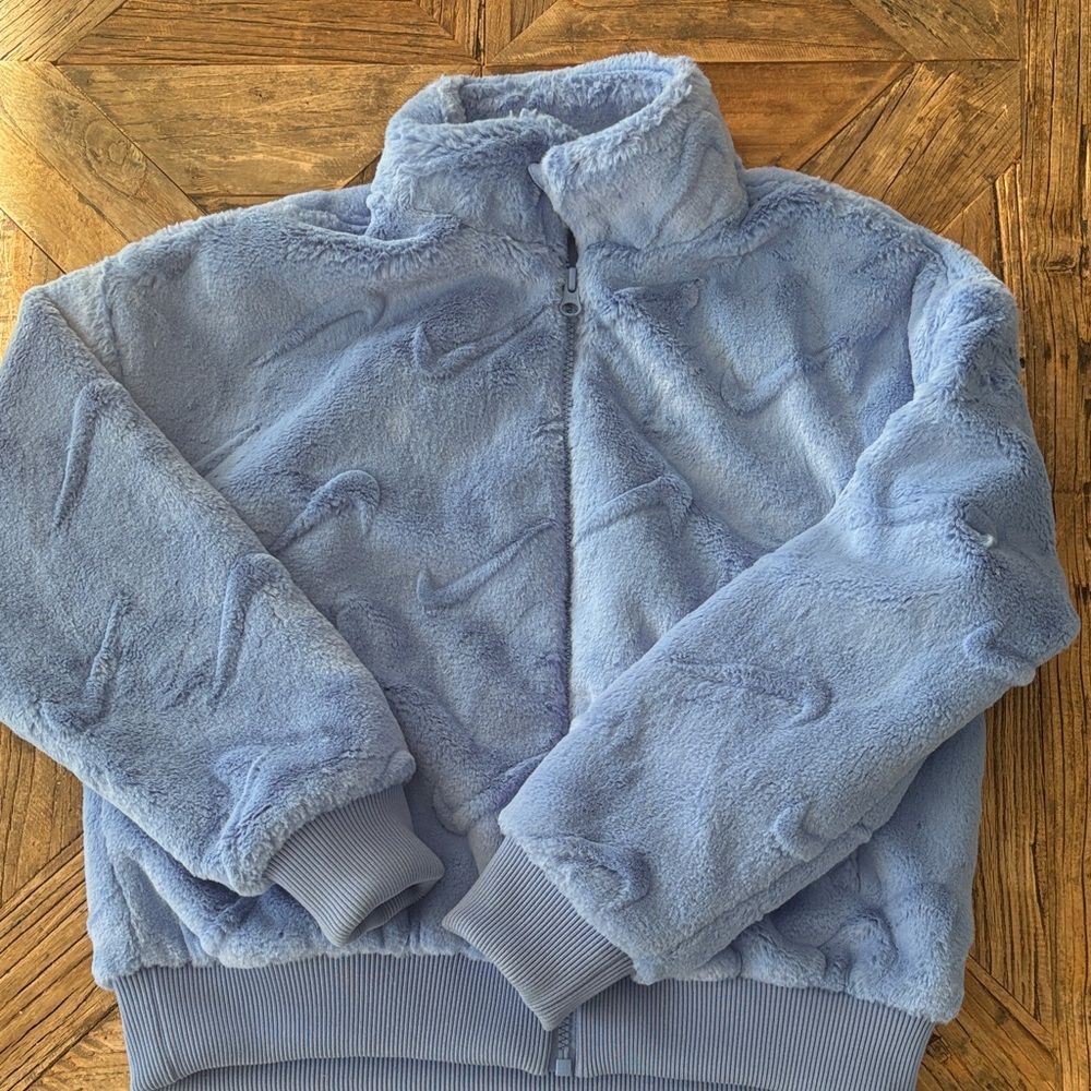 Nike Sky Blue Fleece Jacket
